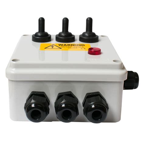 outdoor electrical box for pond|pond electrical switch box.